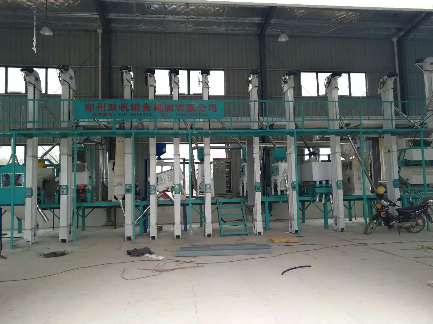 60噸全自動小米加工設備